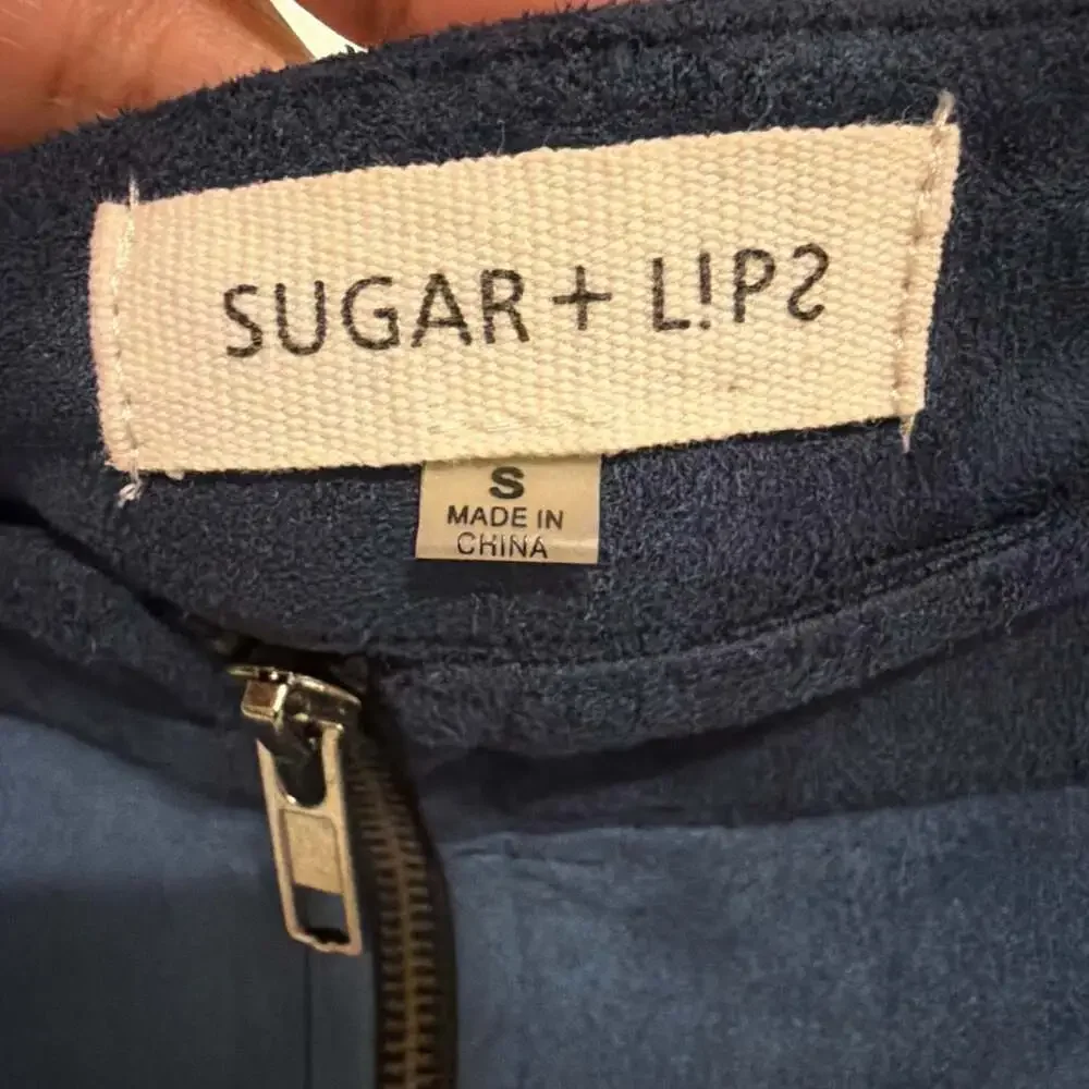 Sugarlips blue patchwork